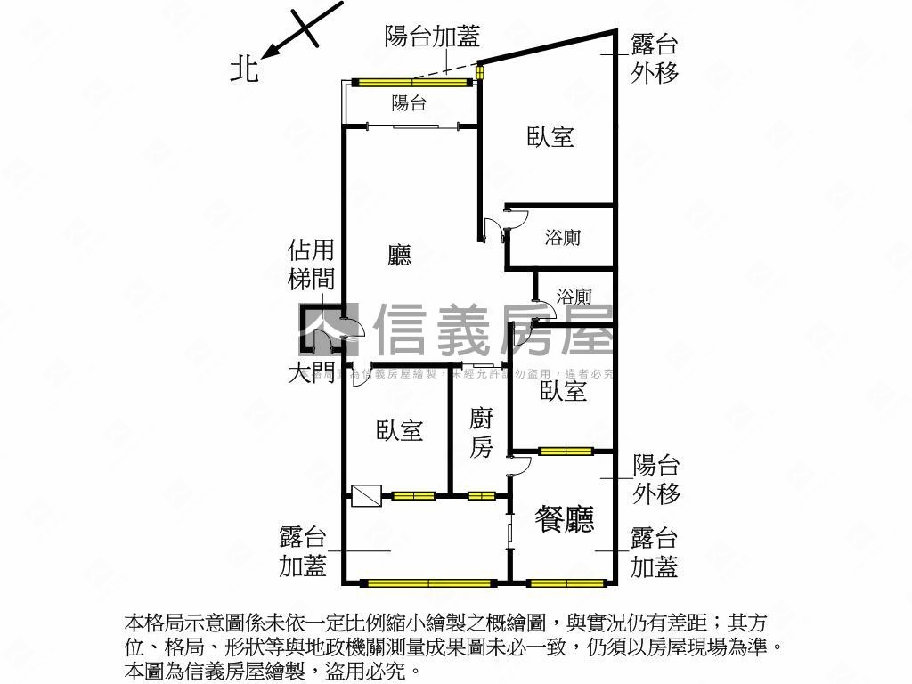 福山面公園景觀三房車位房屋室內格局與周邊環境