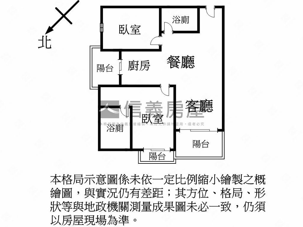 新成屋紐約兩房４房屋室內格局與周邊環境