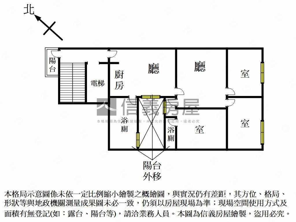 中區商辦｜綠川水岸首排房屋室內格局與周邊環境