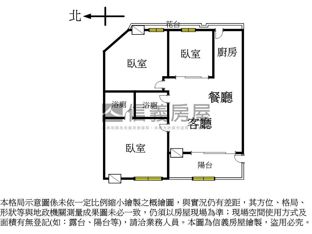 萬和路三房華廈附車位房屋室內格局與周邊環境