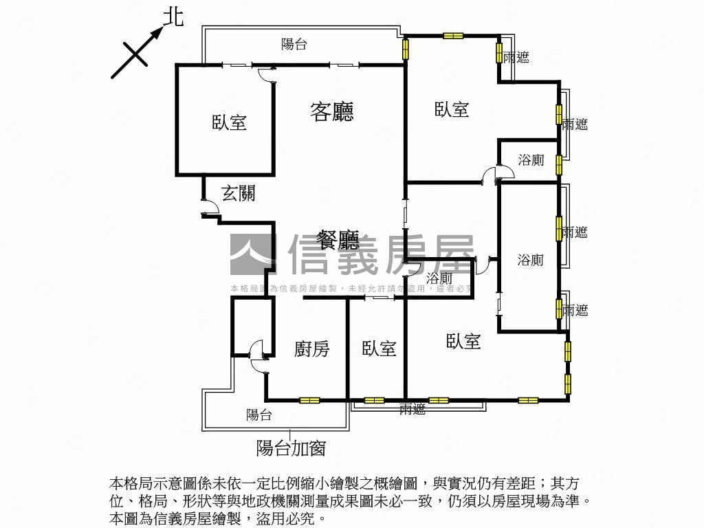 由鉅藏玉高樓視野戶房屋室內格局與周邊環境