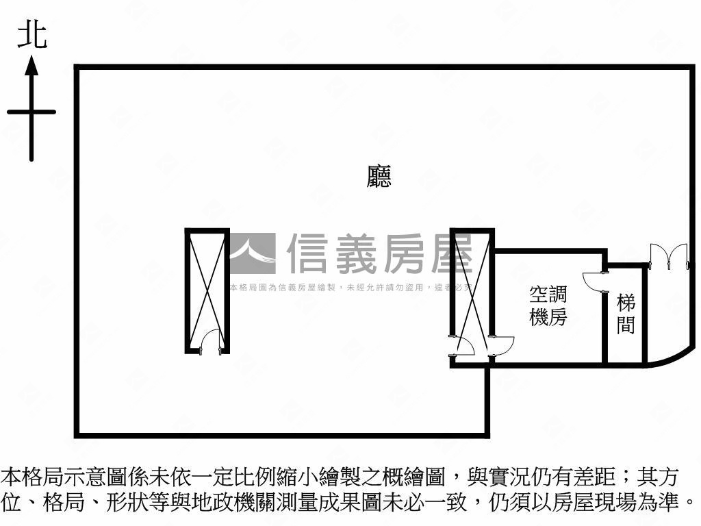 【ＶＲ】商圈旁大空間倉庫房屋室內格局與周邊環境