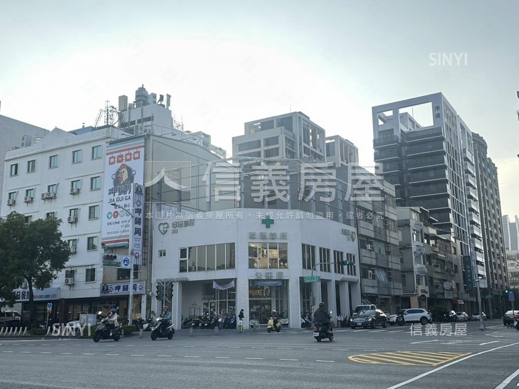 後驛商圈面寬三角窗店面房屋室內格局與周邊環境