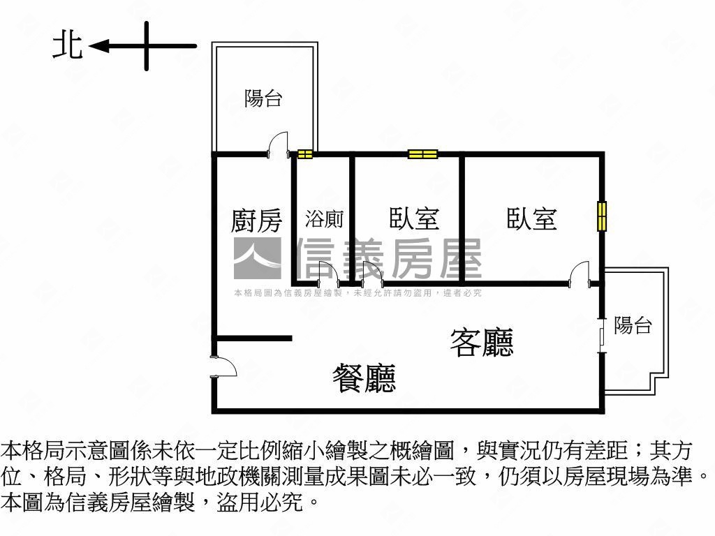 陞霖太美⭐質感２房平車房屋室內格局與周邊環境