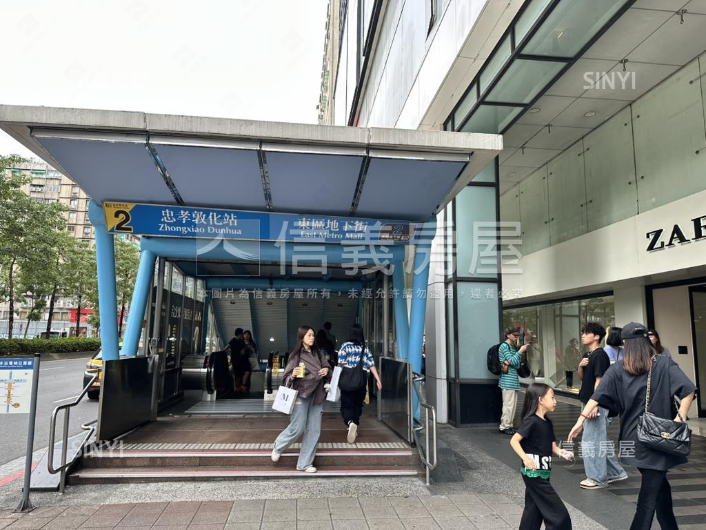 忠敦捷運東區核心店王房屋室內格局與周邊環境