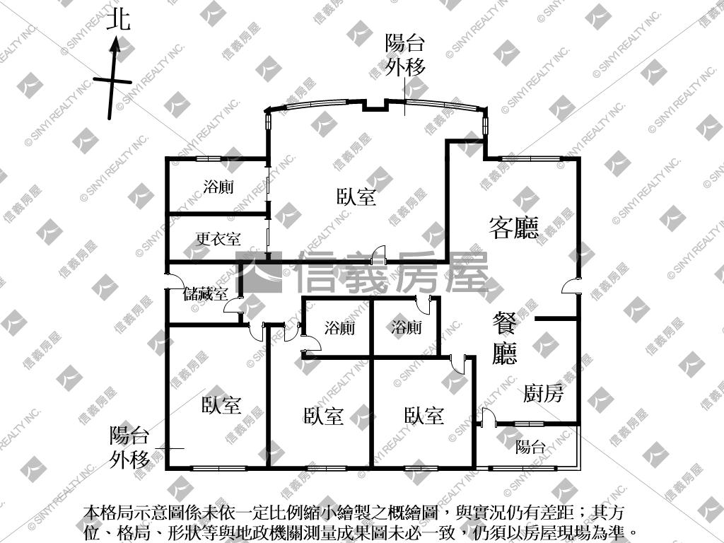 仁愛～稀有四房華廈雙車位房屋室內格局與周邊環境