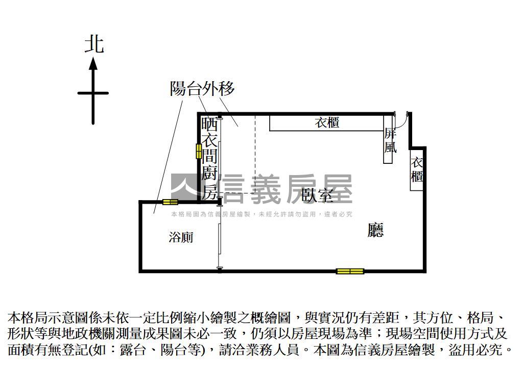 邊間採光美套房房屋室內格局與周邊環境