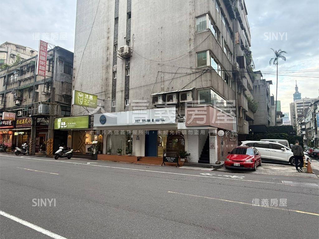 正大安路２樓三角窗店辦房屋室內格局與周邊環境