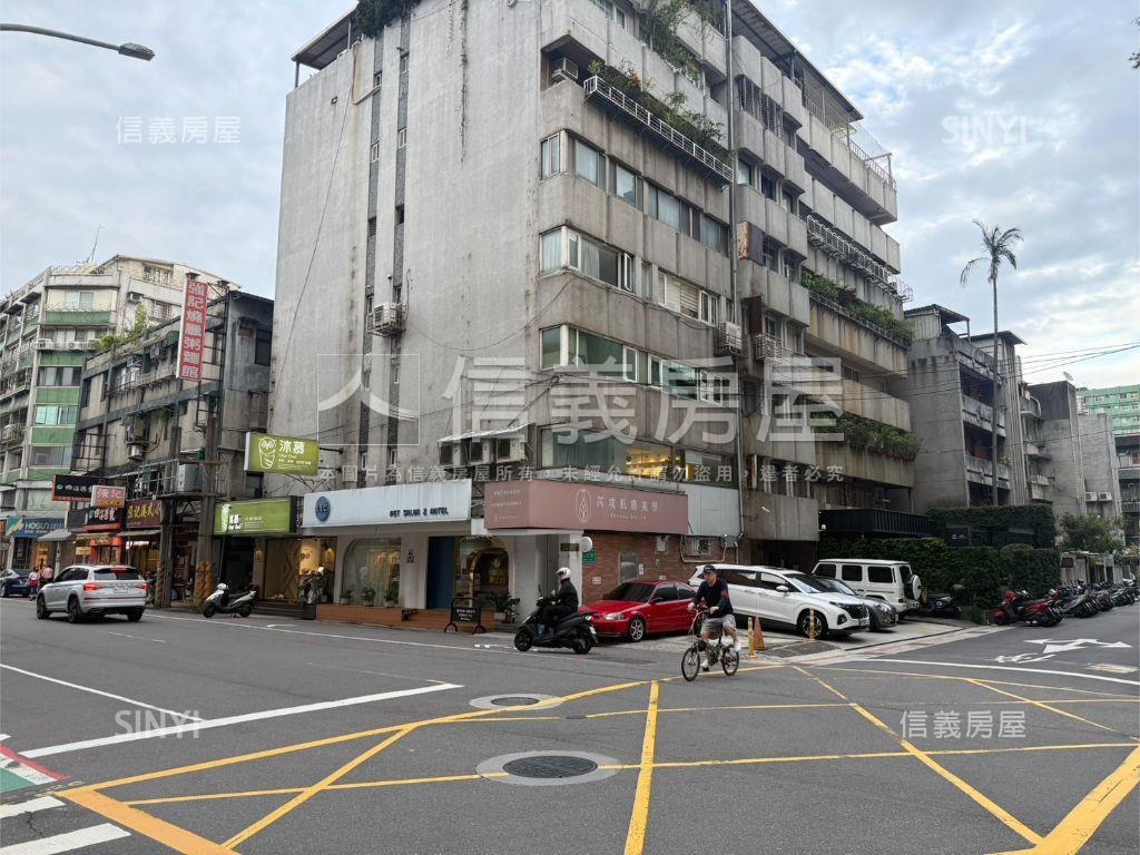 正大安路２樓三角窗店辦房屋室內格局與周邊環境