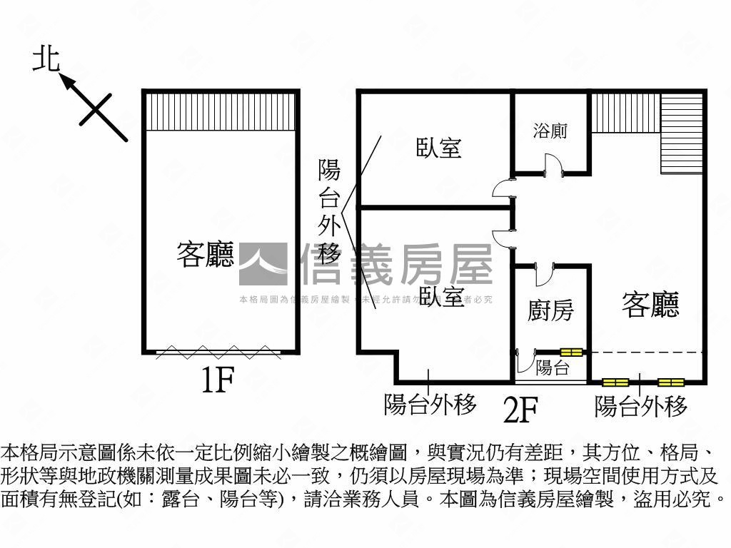 北區原子街台中公館店面房屋室內格局與周邊環境