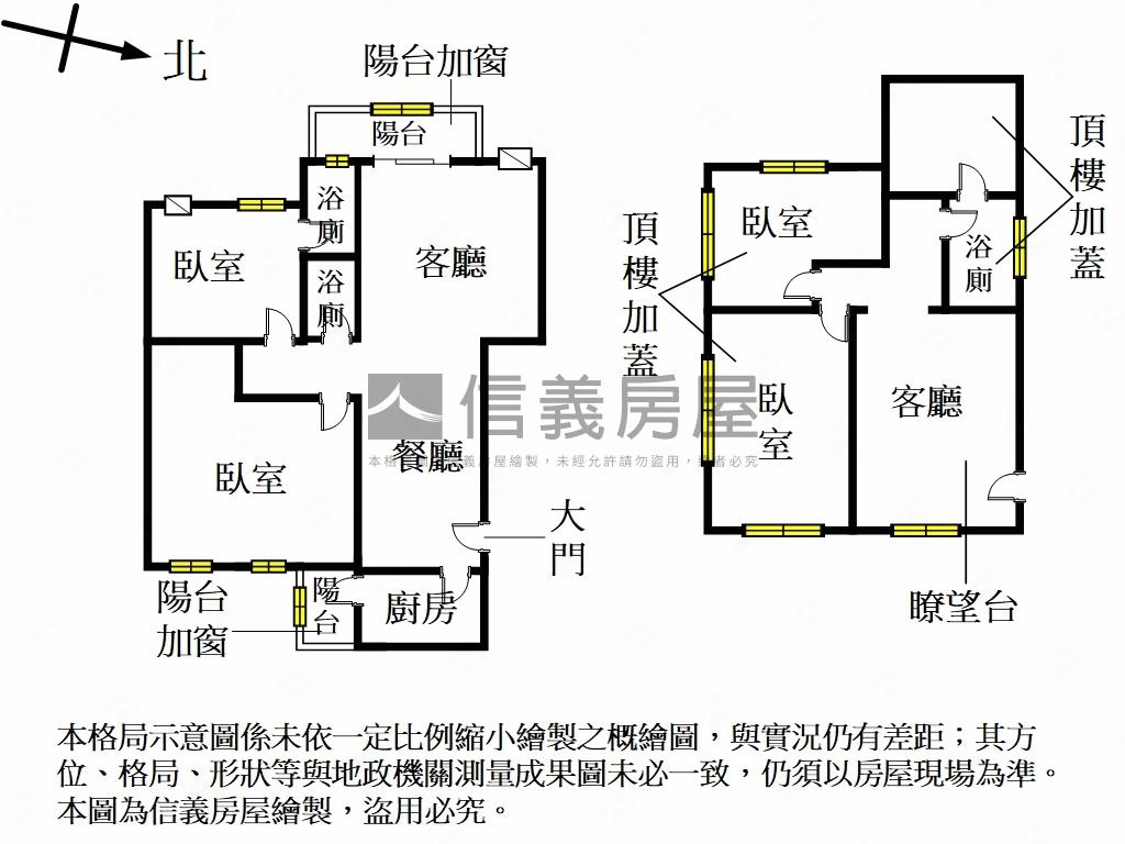 近園區首選頂樓視野採光宅房屋室內格局與周邊環境