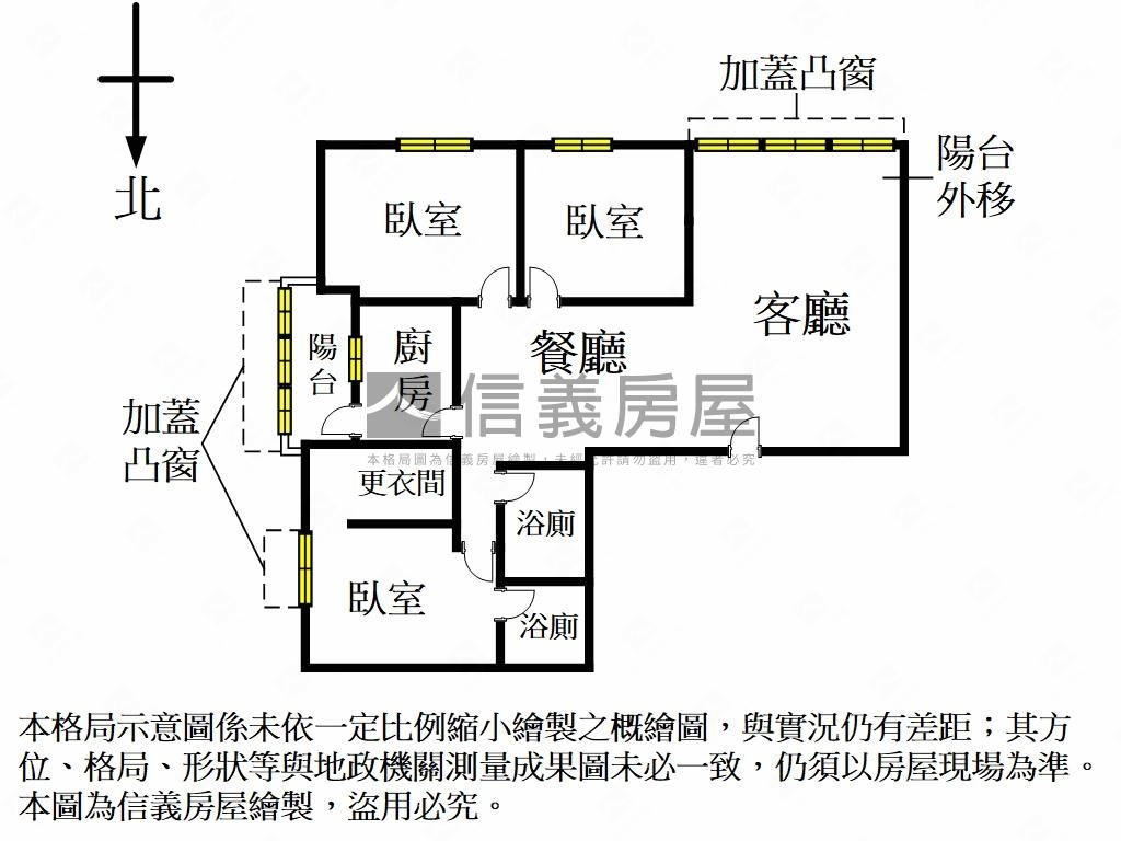 當代純品美裝三房車位房屋室內格局與周邊環境
