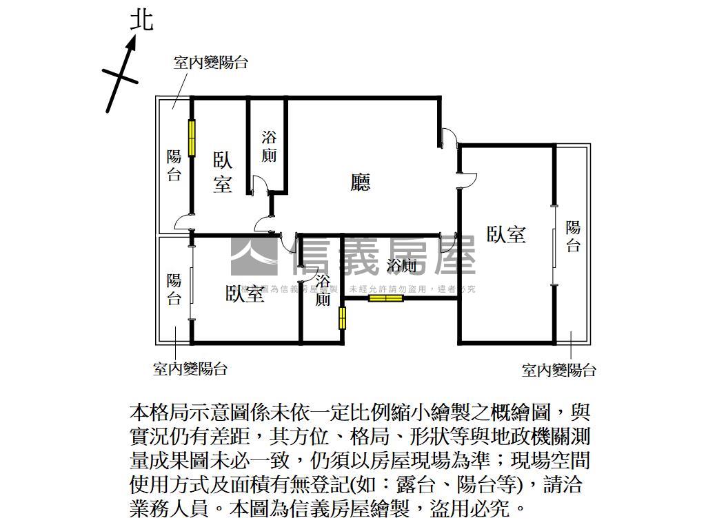 來收租✨３套房３陽金雞母房屋室內格局與周邊環境