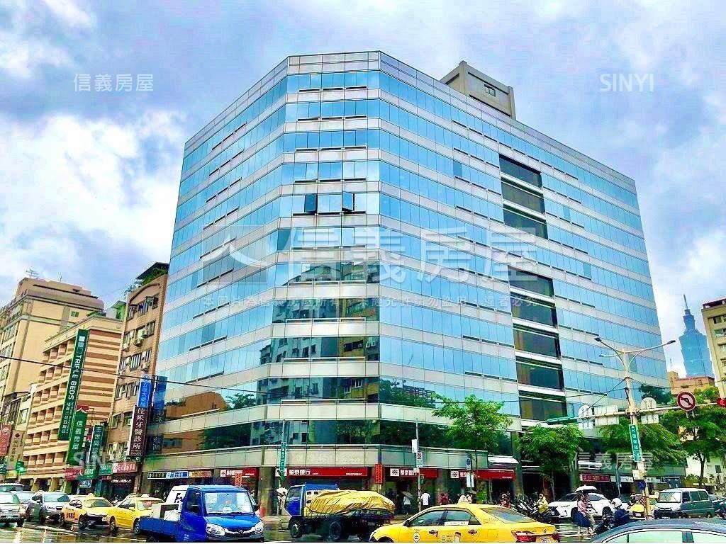 玻璃帷幕純辦大樓房屋室內格局與周邊環境