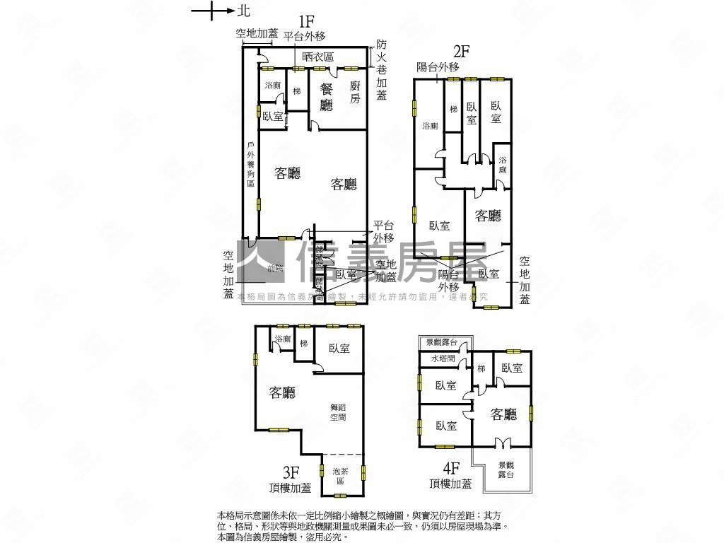 頂好安泰邊間優質大透天房屋室內格局與周邊環境