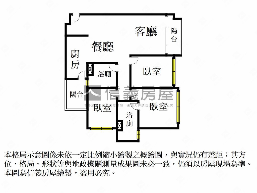 預售屋安美大望美景高樓層房屋室內格局與周邊環境