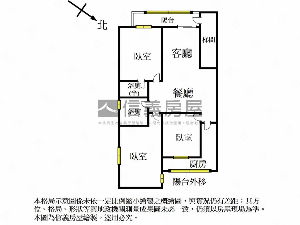 南深綠地三房美寓房屋室內格局與周邊環境