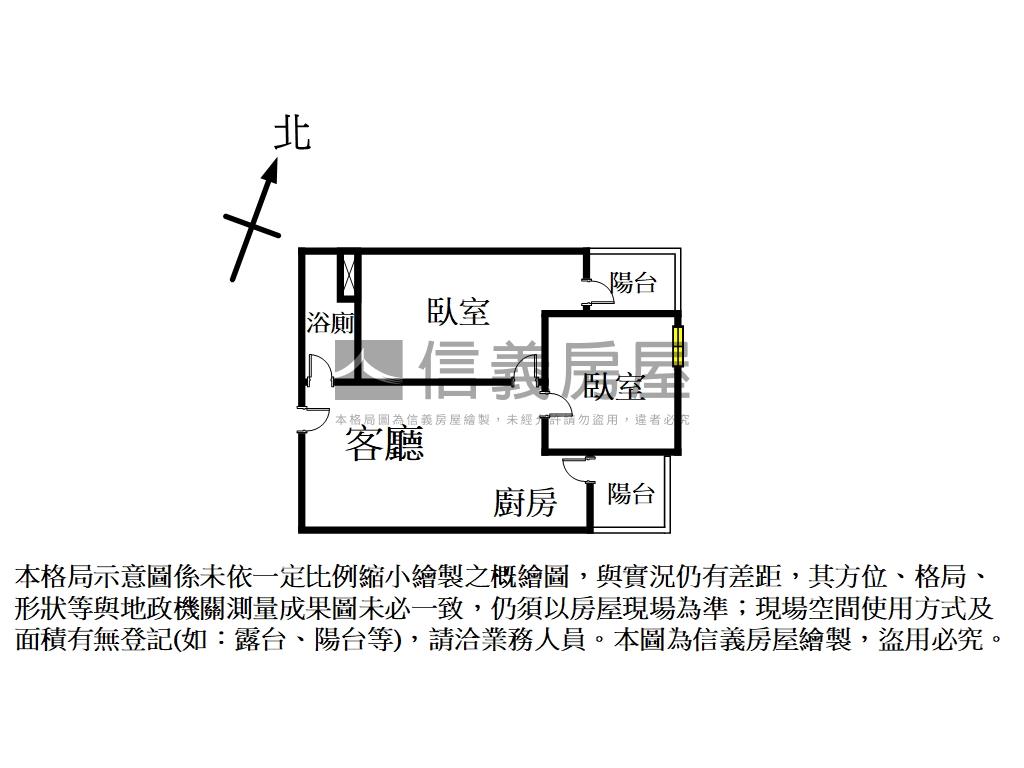 漫活時代２房綠意盎然房屋室內格局與周邊環境
