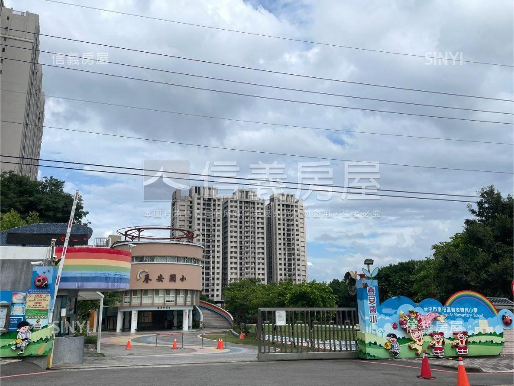 烏日巨鼎花園三房平車房屋室內格局與周邊環境