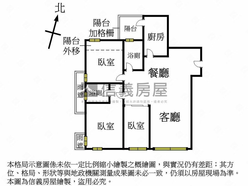 捷運旁視野三房平車溫馨宅房屋室內格局與周邊環境
