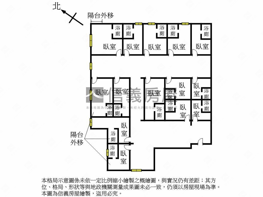 近台中車站１４套房屋室內格局與周邊環境