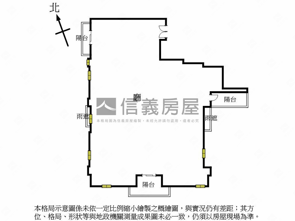 天母紘琚層峰景觀戶房屋室內格局與周邊環境