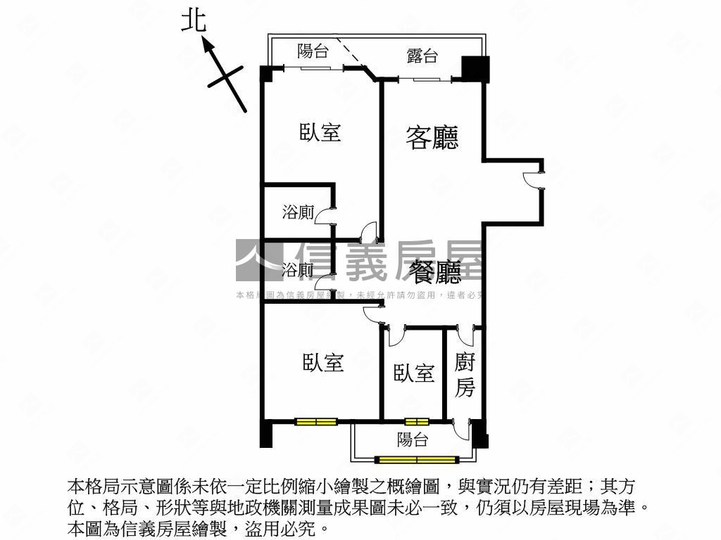 國泰一品面樹海三房車位房屋室內格局與周邊環境