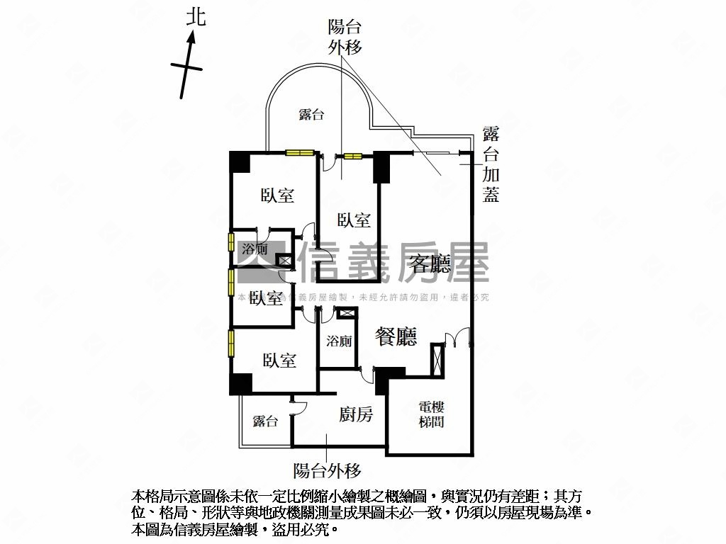 捷運北投中租雙星房屋室內格局與周邊環境