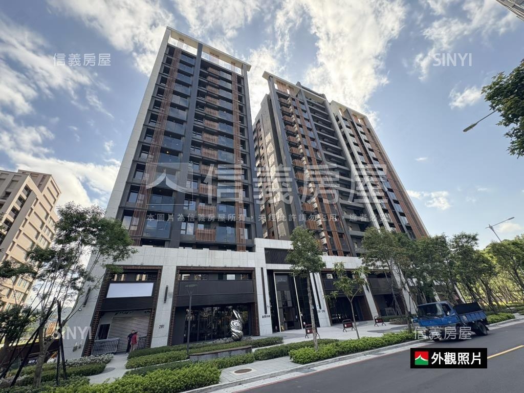 專任新潤青樺３房公園美景房屋室內格局與周邊環境