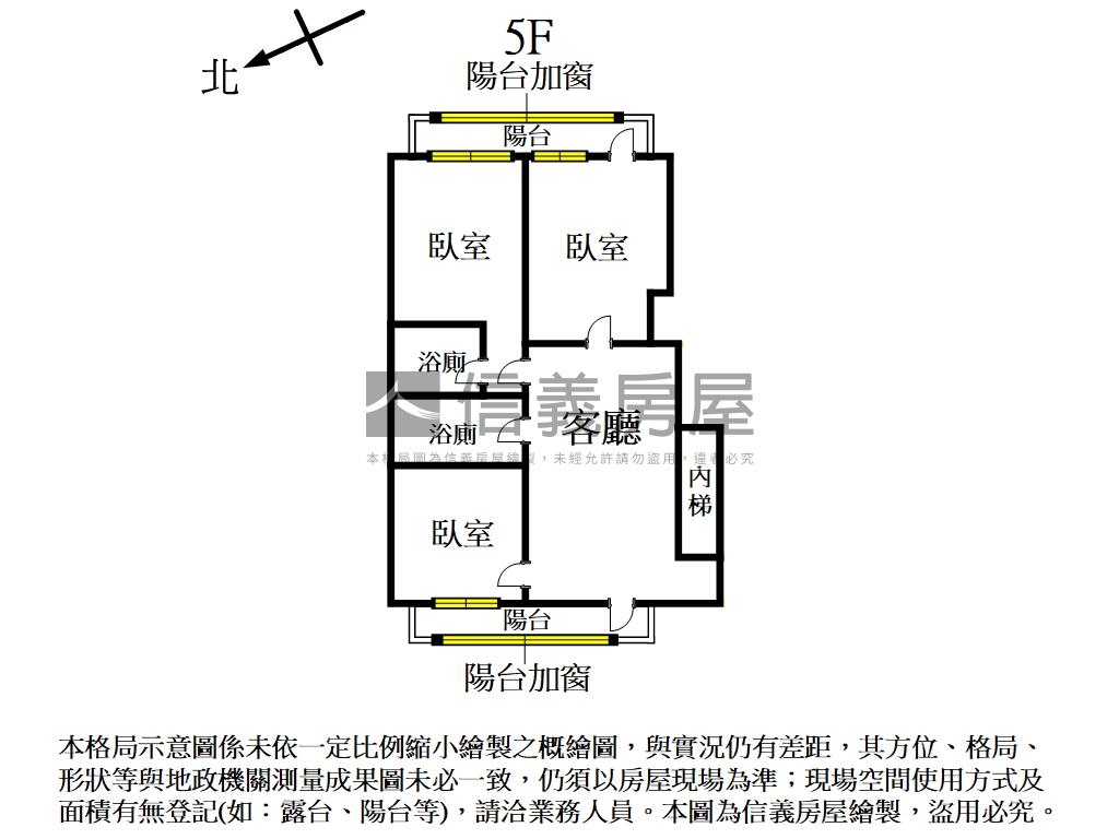 敦北景觀電梯三房房屋室內格局與周邊環境