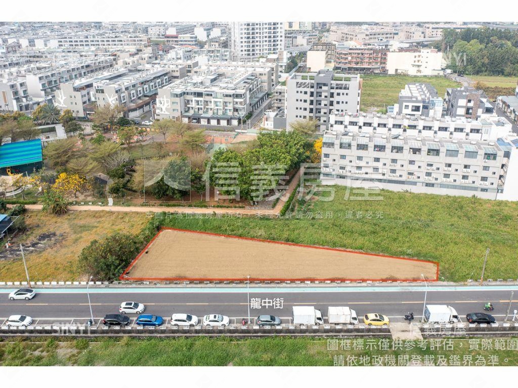 土地李｜正龍中街面寬土地房屋室內格局與周邊環境