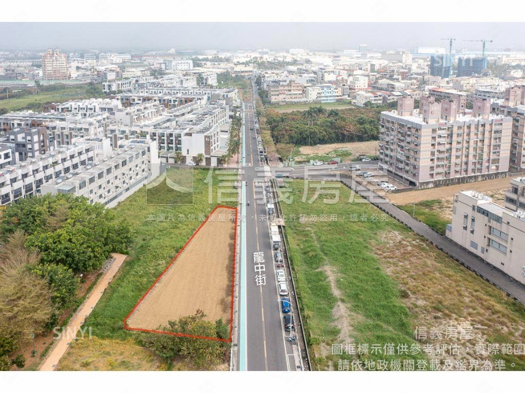 土地李｜正龍中街面寬土地房屋室內格局與周邊環境