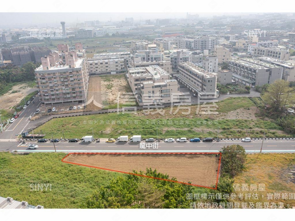 土地李｜正龍中街面寬土地房屋室內格局與周邊環境