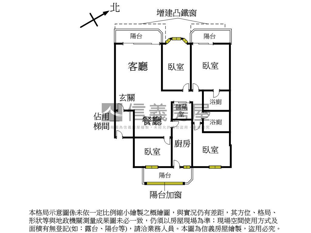 亞東捷運遠揚景觀４房房屋室內格局與周邊環境