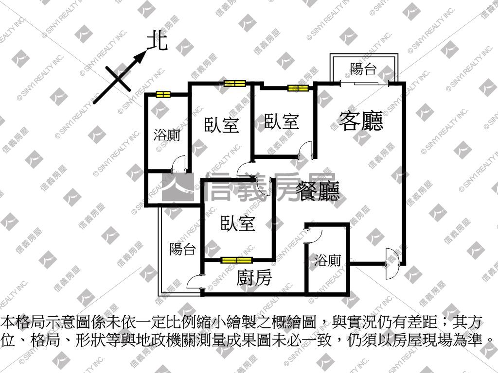 三重捷運高樓三房車位房屋室內格局與周邊環境