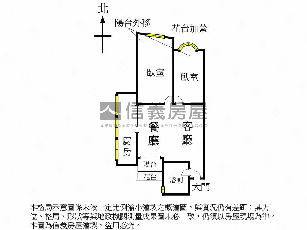 冠德住易２房＋車位房屋室內格局與周邊環境