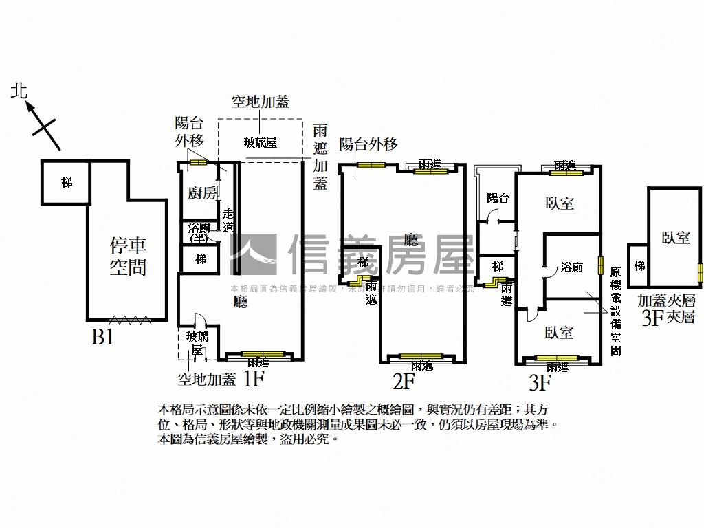 美麗華城邊間藝術別墅房屋室內格局與周邊環境