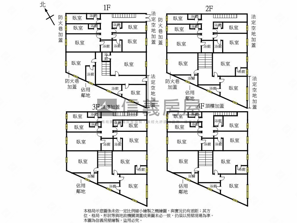 逢甲黃金收租透套房屋室內格局與周邊環境