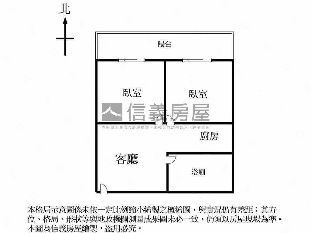 捷運站旁高樓視野精裝兩房房屋室內格局與周邊環境