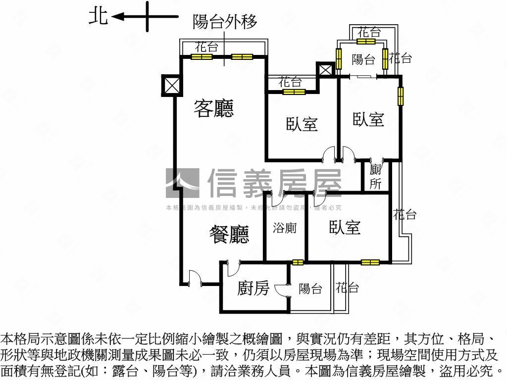 近捷運公園三房車位房屋室內格局與周邊環境