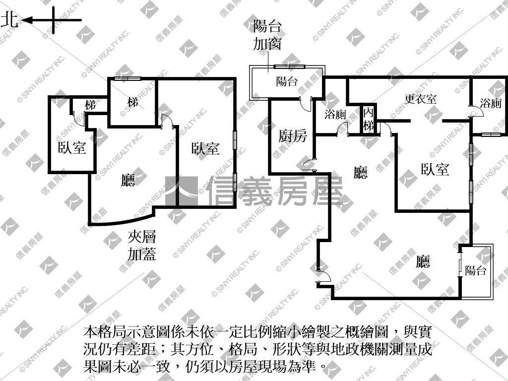 海悅朝南河景１＋２有車位房屋室內格局與周邊環境