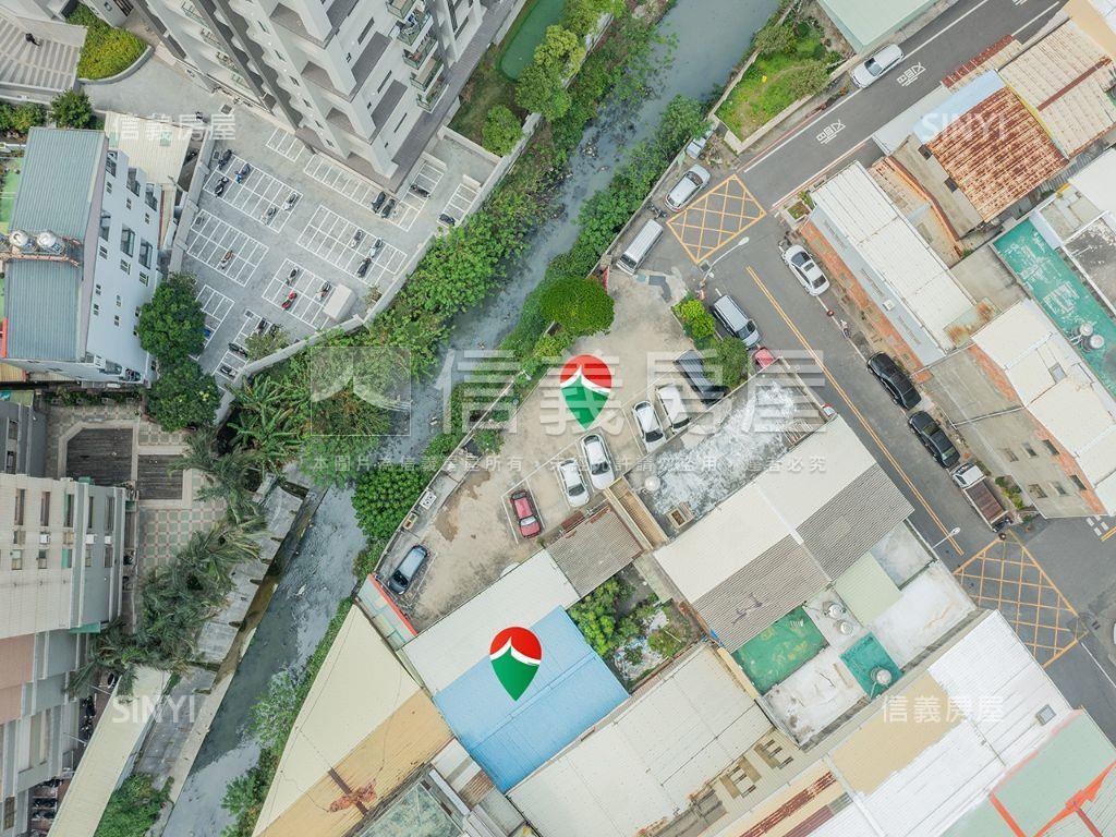 市中心中央路土地房屋室內格局與周邊環境