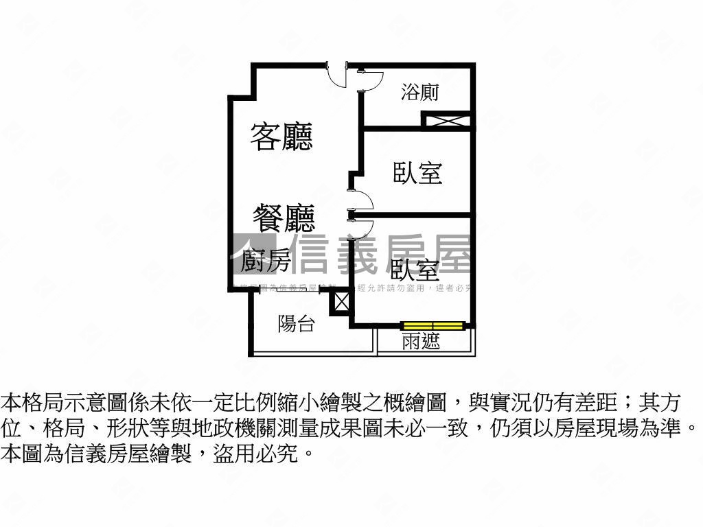 即將交屋。上上寀２房車位房屋室內格局與周邊環境