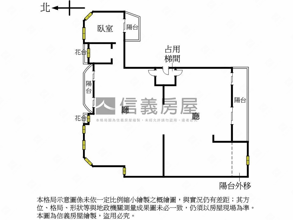 烏日明道天廈一層一戶房屋室內格局與周邊環境