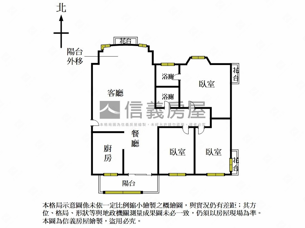 【世貿新城】綠意樹梢戶房屋室內格局與周邊環境