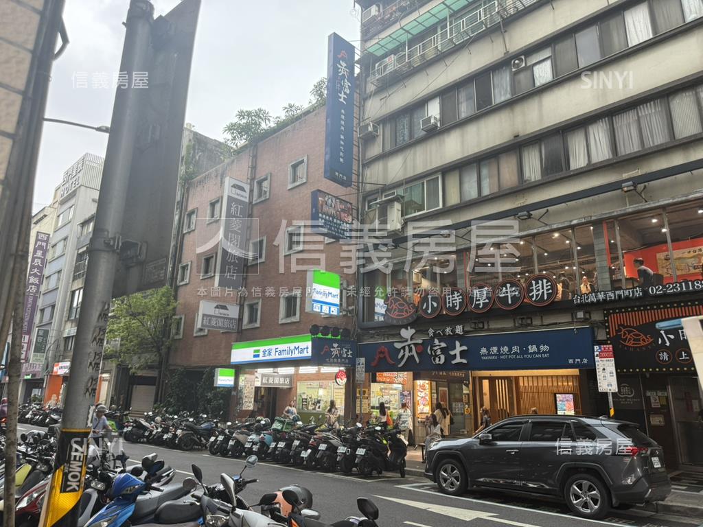 西門町金店房屋室內格局與周邊環境
