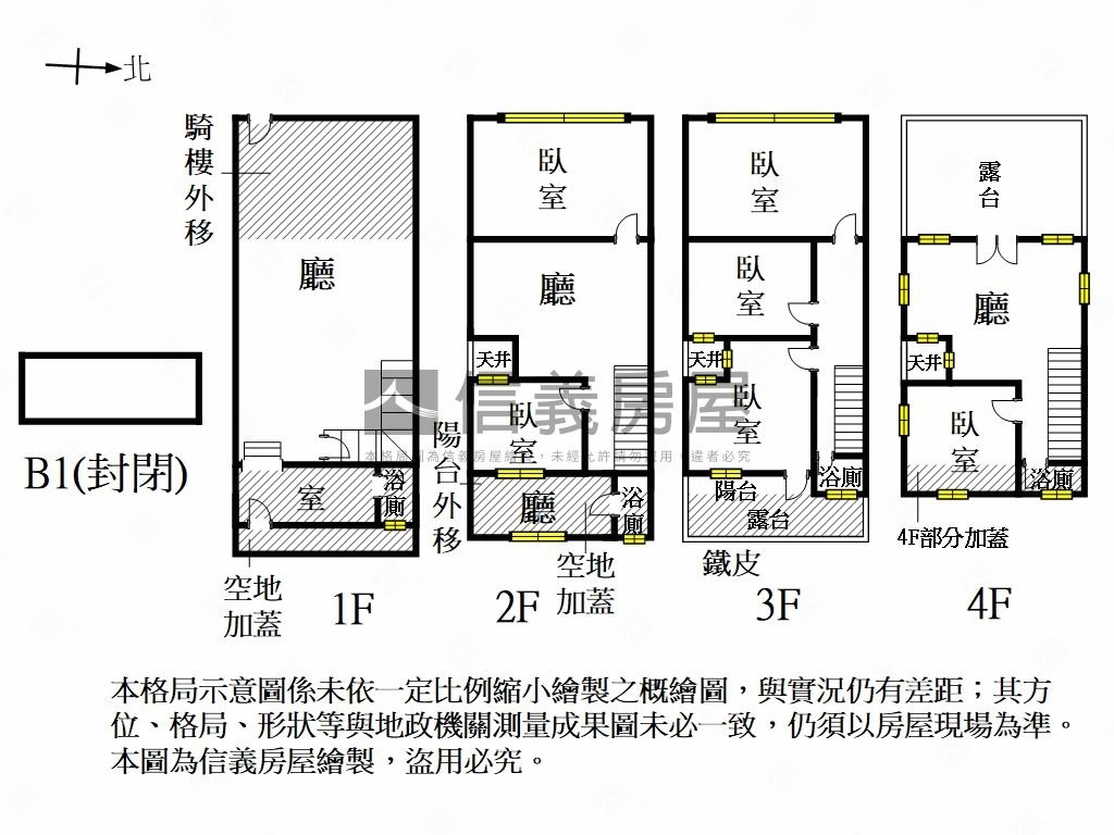 水萍塭公園對面的店面透天房屋室內格局與周邊環境