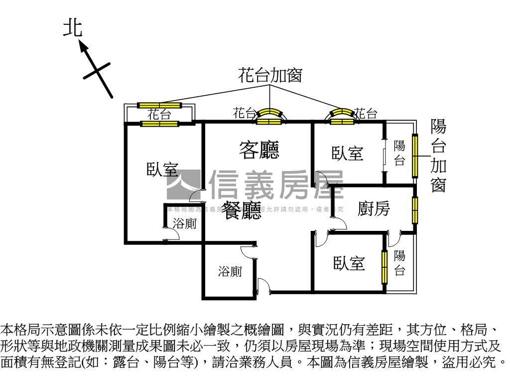 ⭐激推忠孝捷運邊間３房⭐房屋室內格局與周邊環境