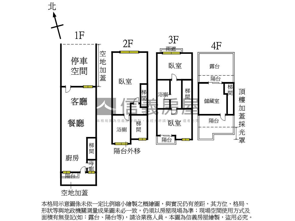 鄉林綠世界震後美透天房屋室內格局與周邊環境