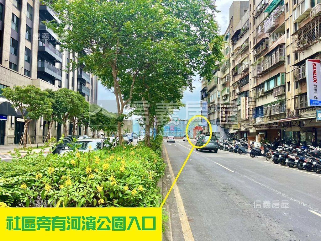 民族西路邊間方正華廈房屋室內格局與周邊環境